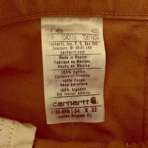 Carhartt Brown Pants - NEW
